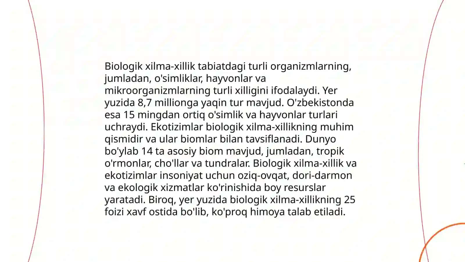 Evolyutsiya jarayonlari va tanlanish nazariyalari 4