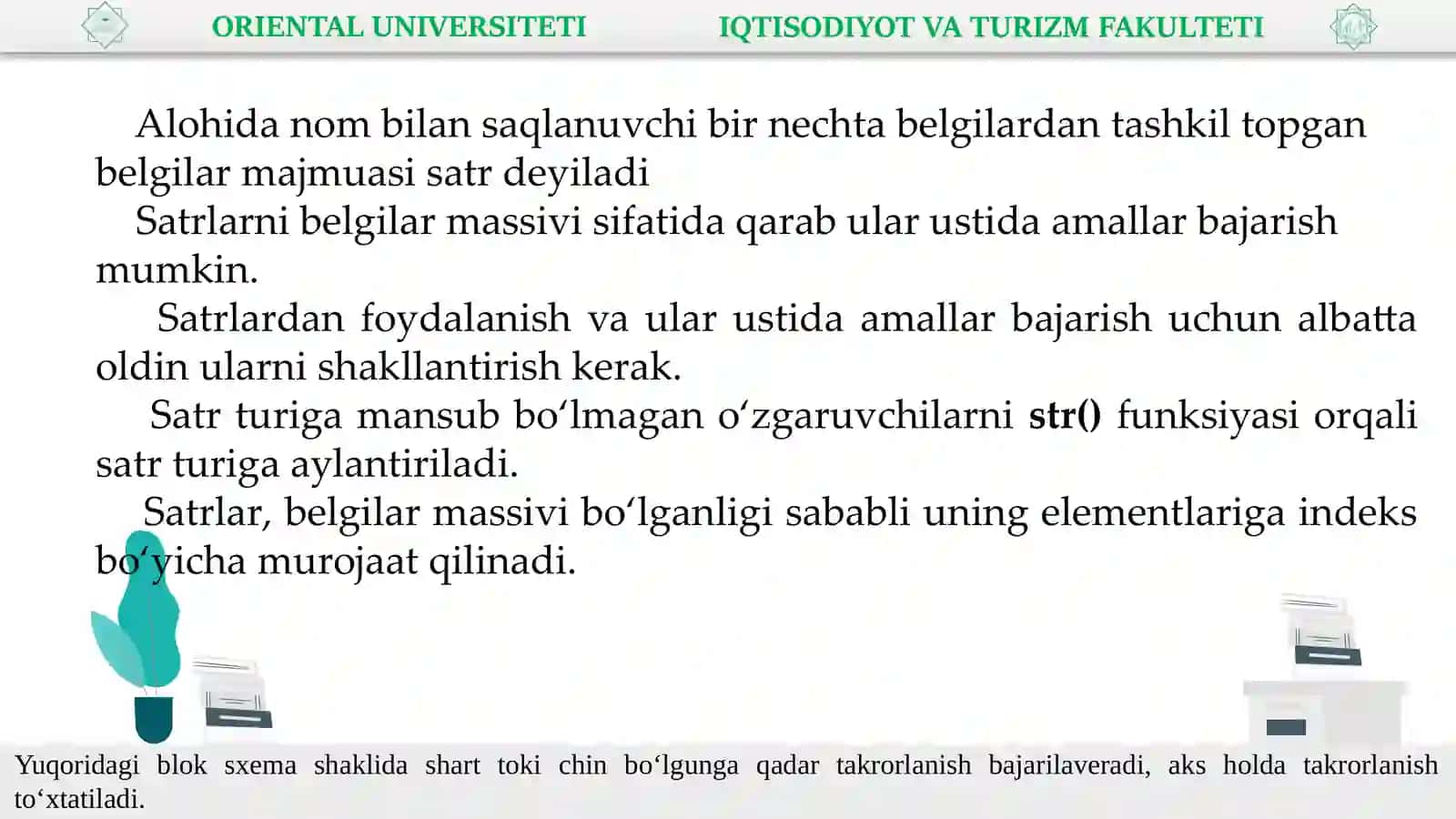 Pythonda satrlar 4