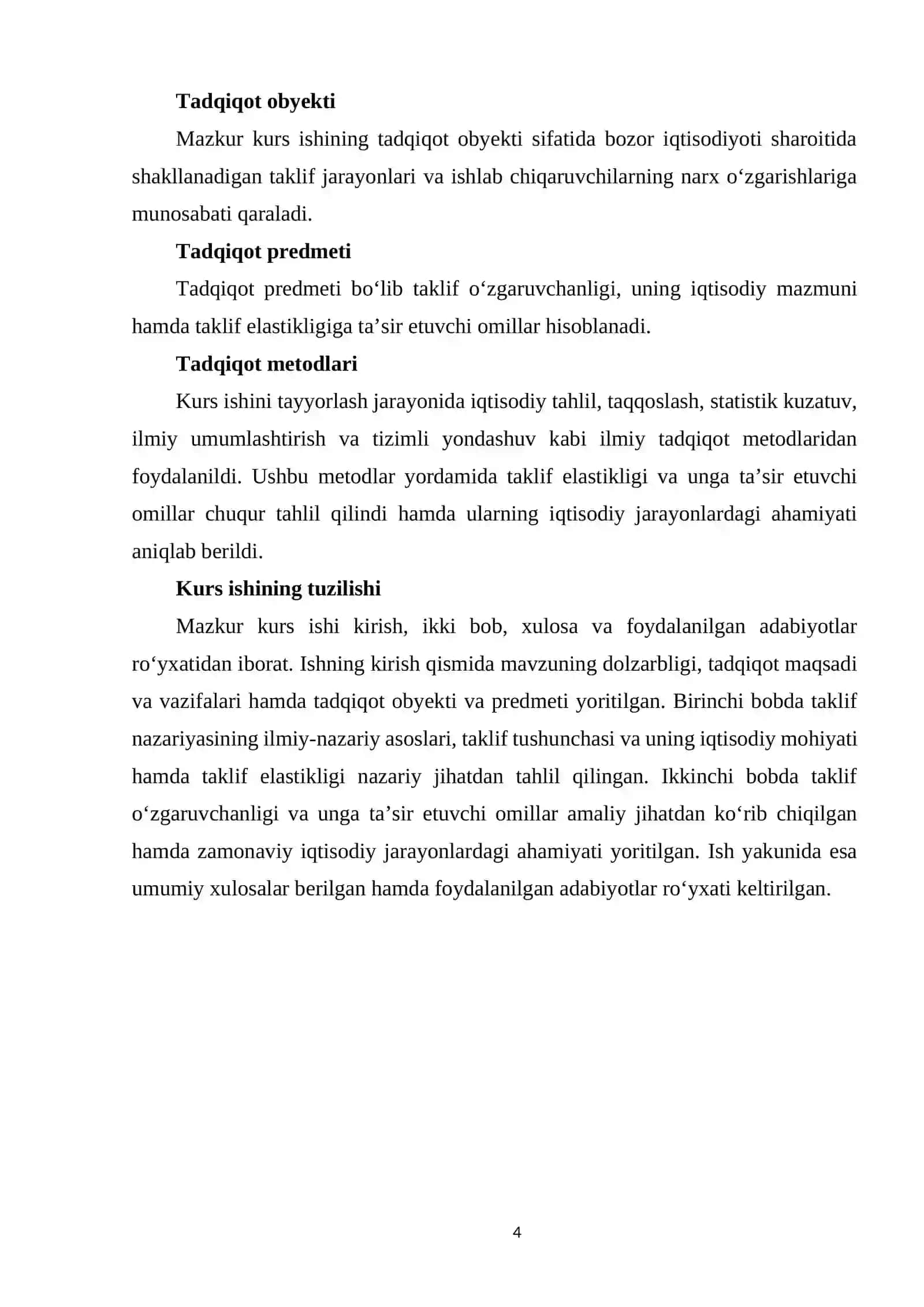 Taklif o‘zgaruvchanligi va unga ta’sir etuvchi omillar 4