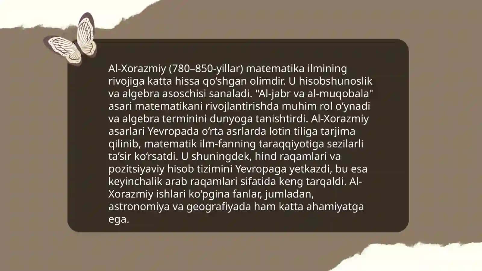 Markaziy Osiyo mutafakkirlarining falsafiy merosi 4