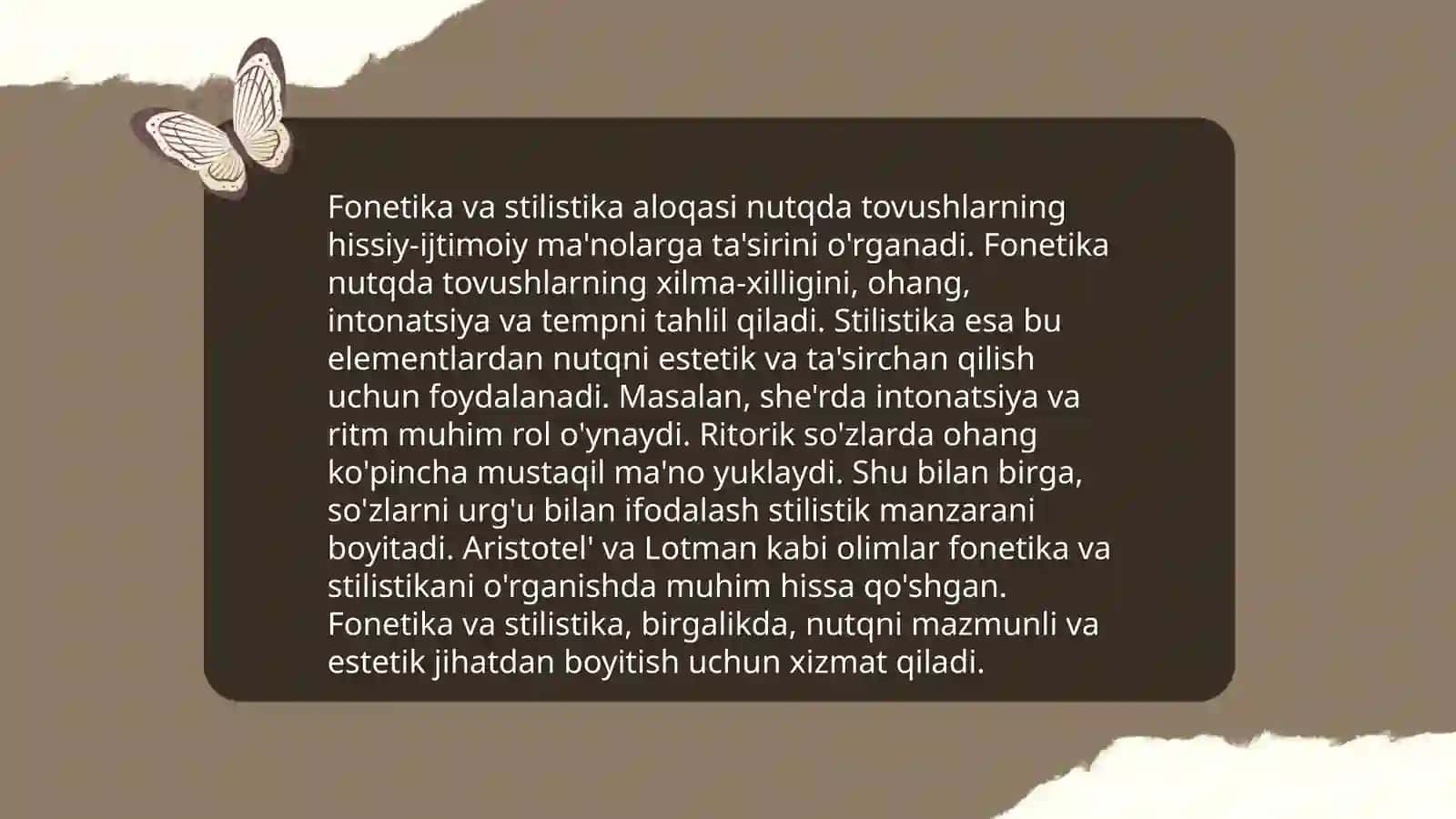 Fonetik uslubiyat 4