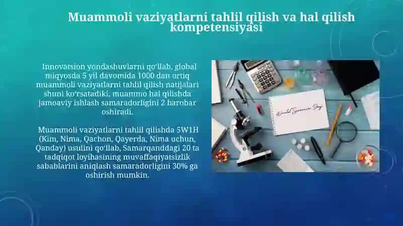 Jamoada ishlash va hamkorlik qilish 4