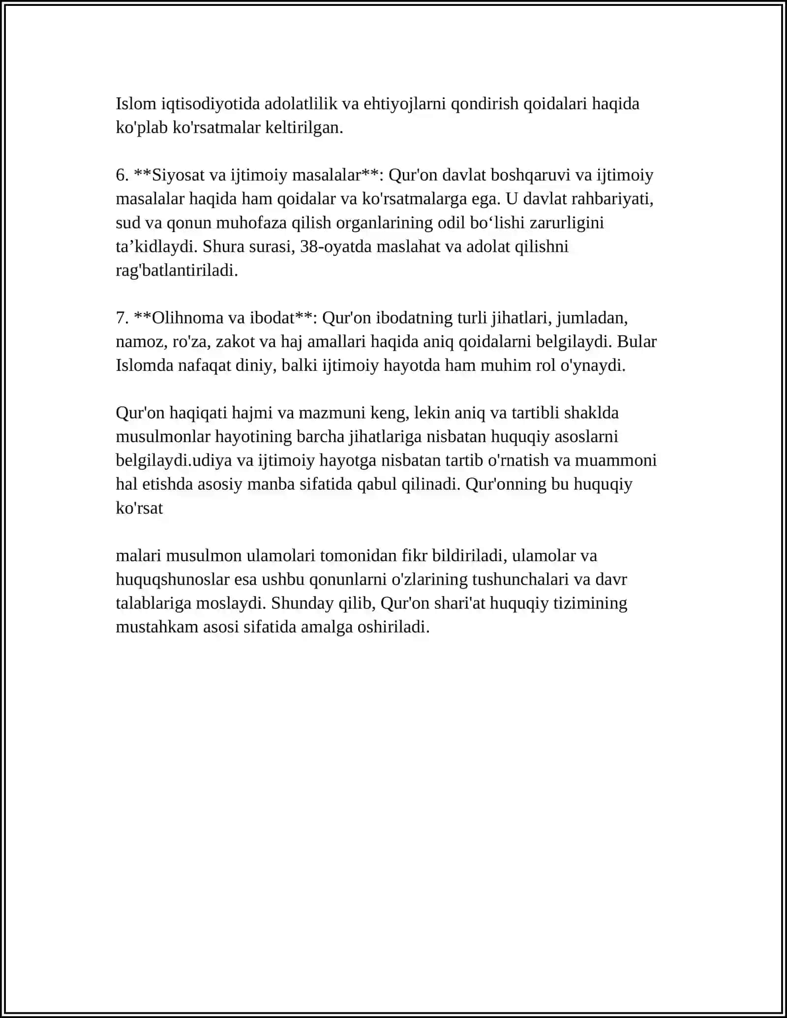 ISLOM HUQUQI MANBALARI VA TURLARI 4