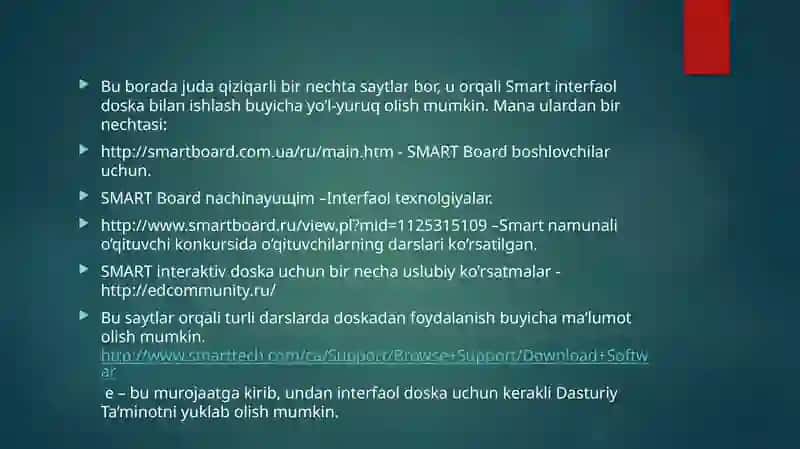 Zamonaviy o'quv texnik vositalari 4