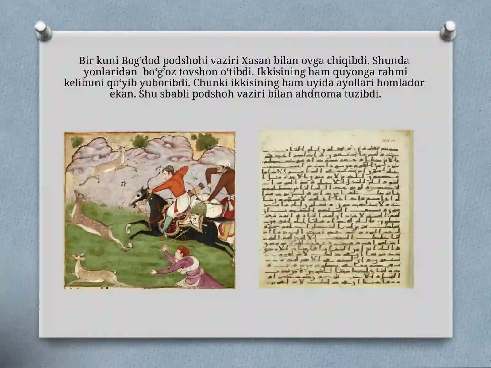 OSHIQ G‘ARIB VA SHOHSANAM 4