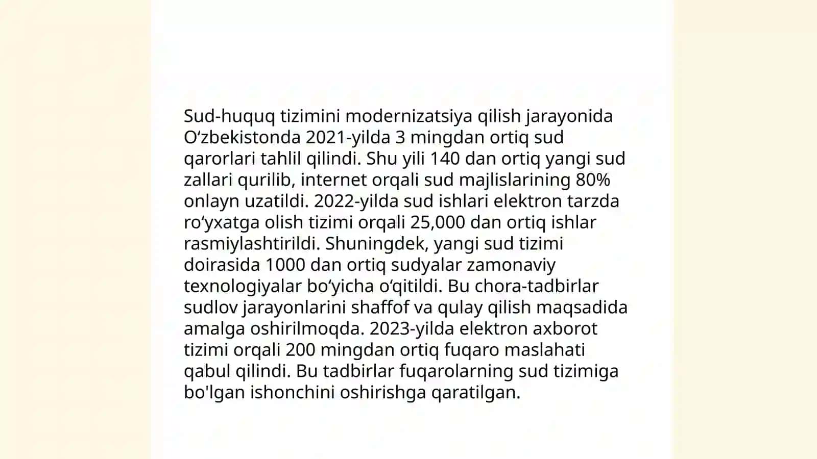 Davlat boshqaruvini optimallashtirish islohotlari 4
