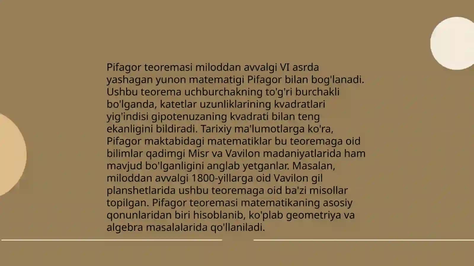 Pifagor teoremasi 4