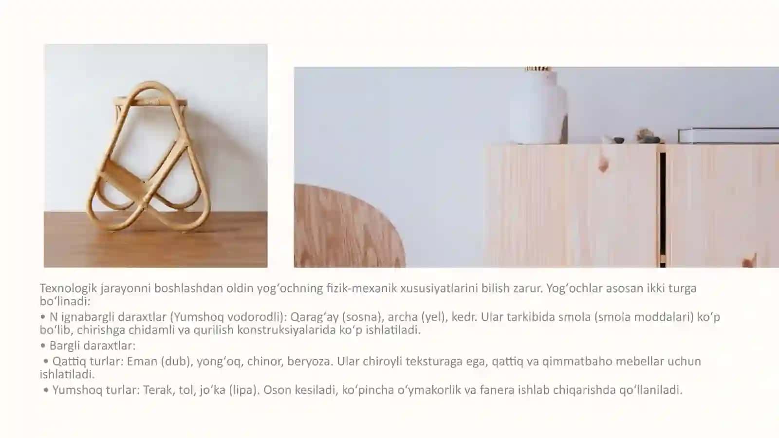 Yog`ochga ishlov berish texnologiyasi 4