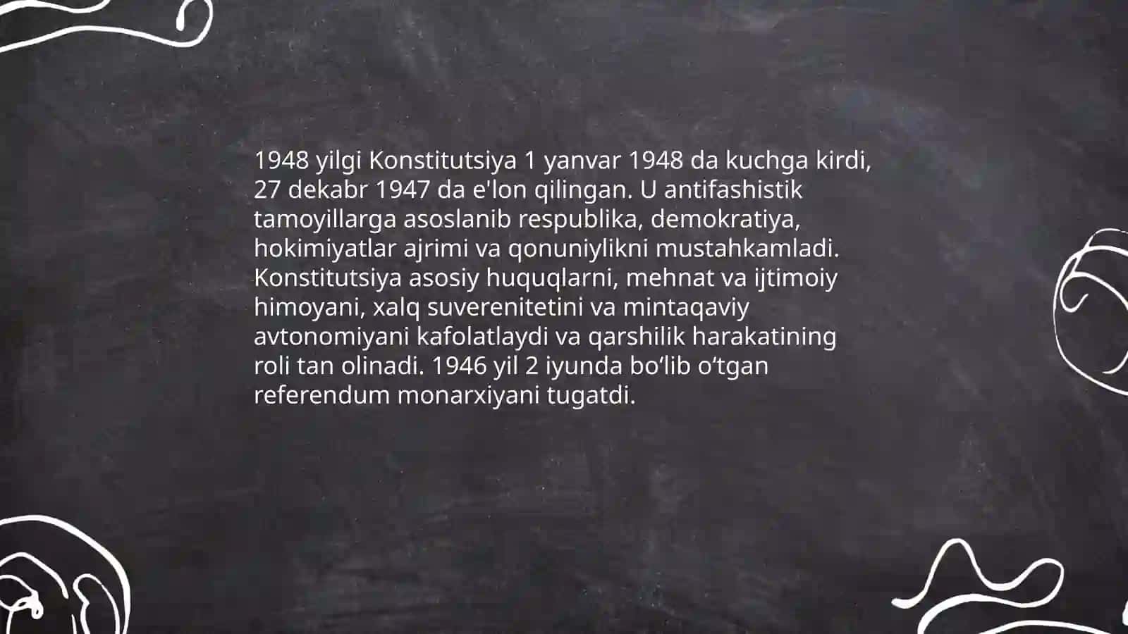 1946 yilgi referendum: monarxiyadan respublikaga o‘tish 4