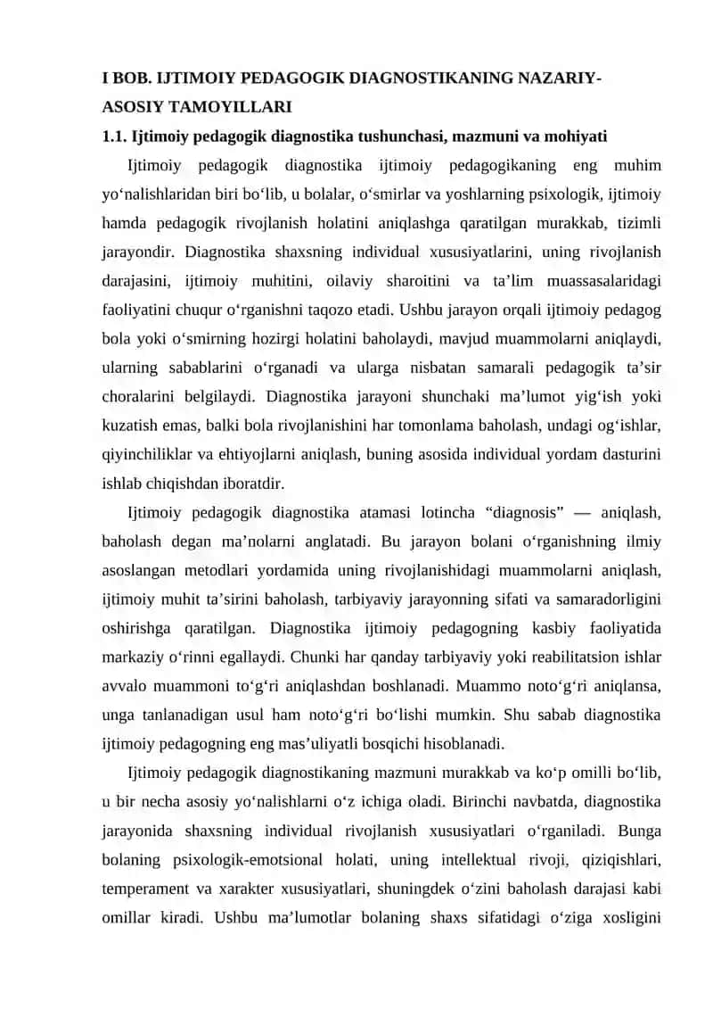 Ijtimoiy pedagogik diagnostika tushunchasi va usullari 4
