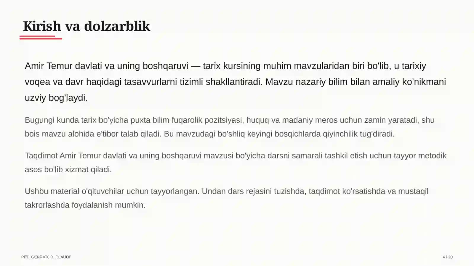 Amir Temur davlati va uning boshqaruvi (8-sinf) 4