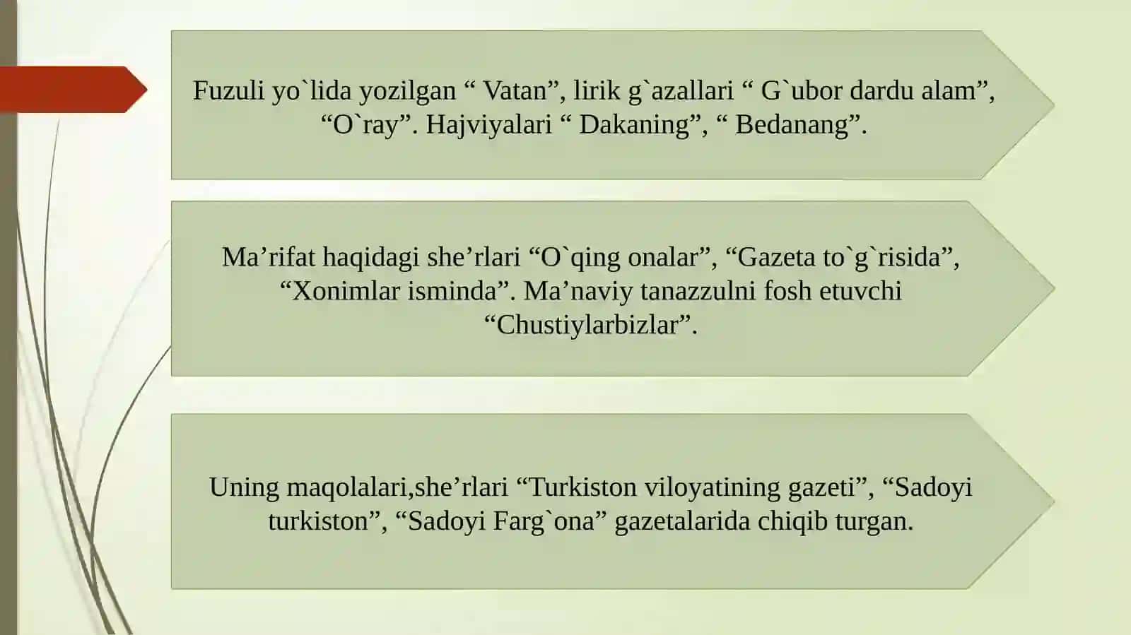 Muhammadsharif So`fizoda hayoti va ijodi. 4