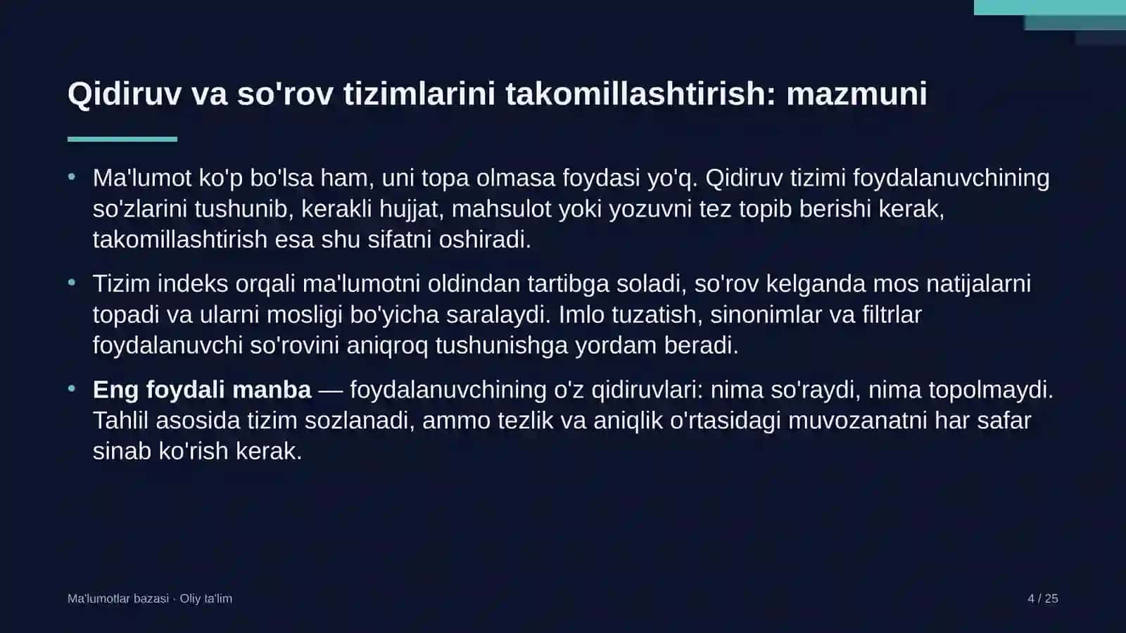 Bojxona organlarida qidiruv va so'rov tizimlarini takomillashtirish 4