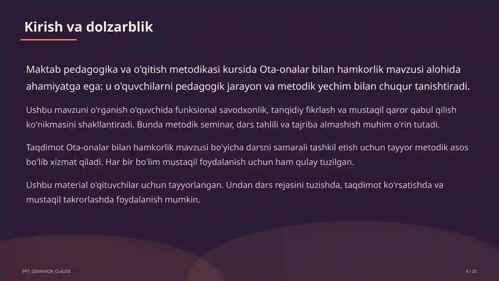 Ota-onalar bilan hamkorlik 4
