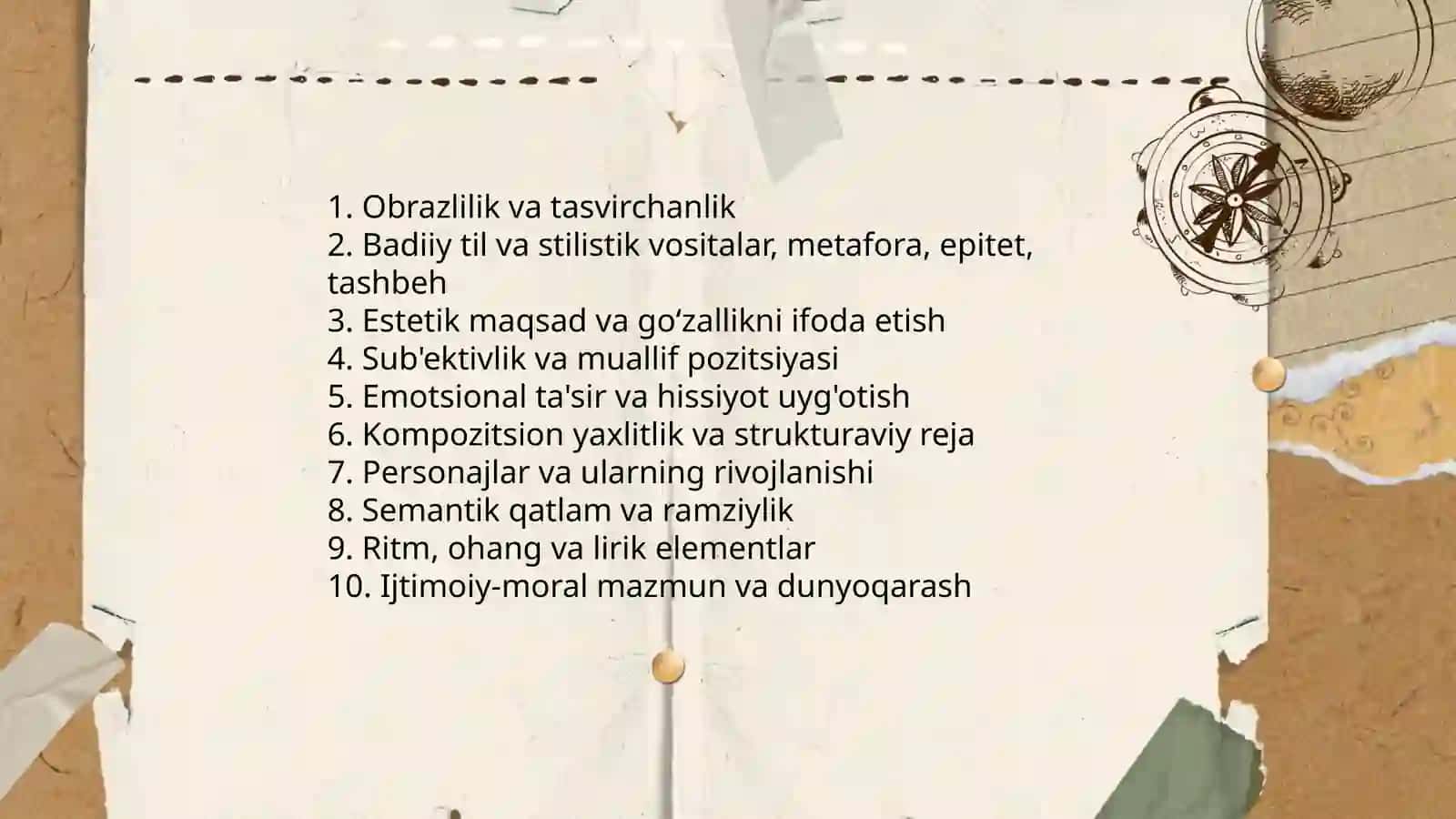 Badiiy matn haqida nazariy ma'lumot 4