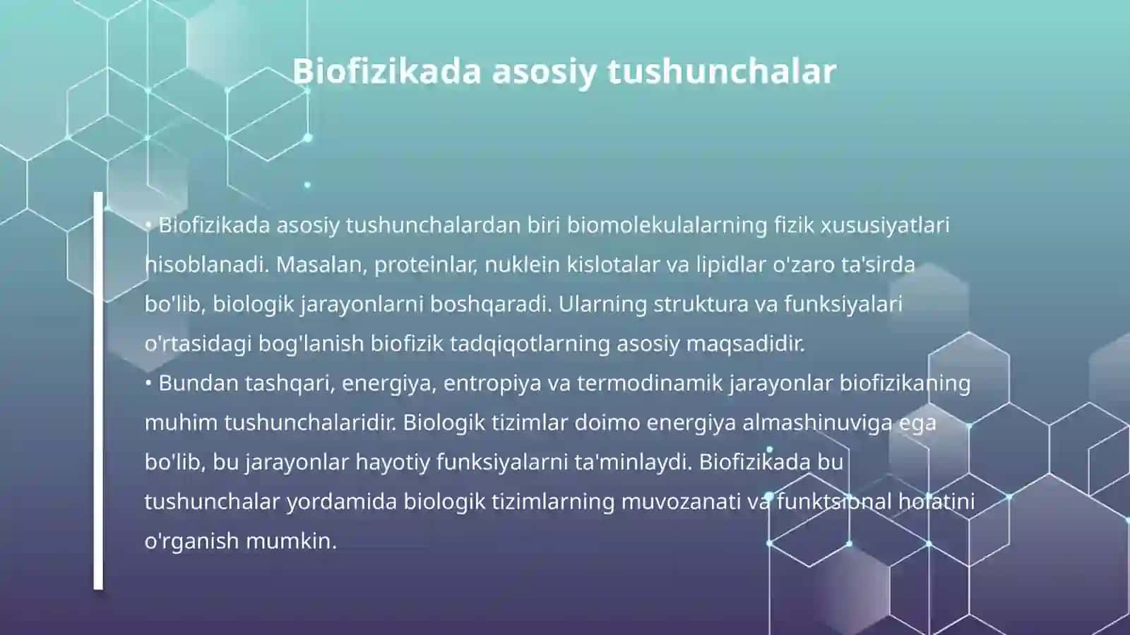Biofizika asoslari 4