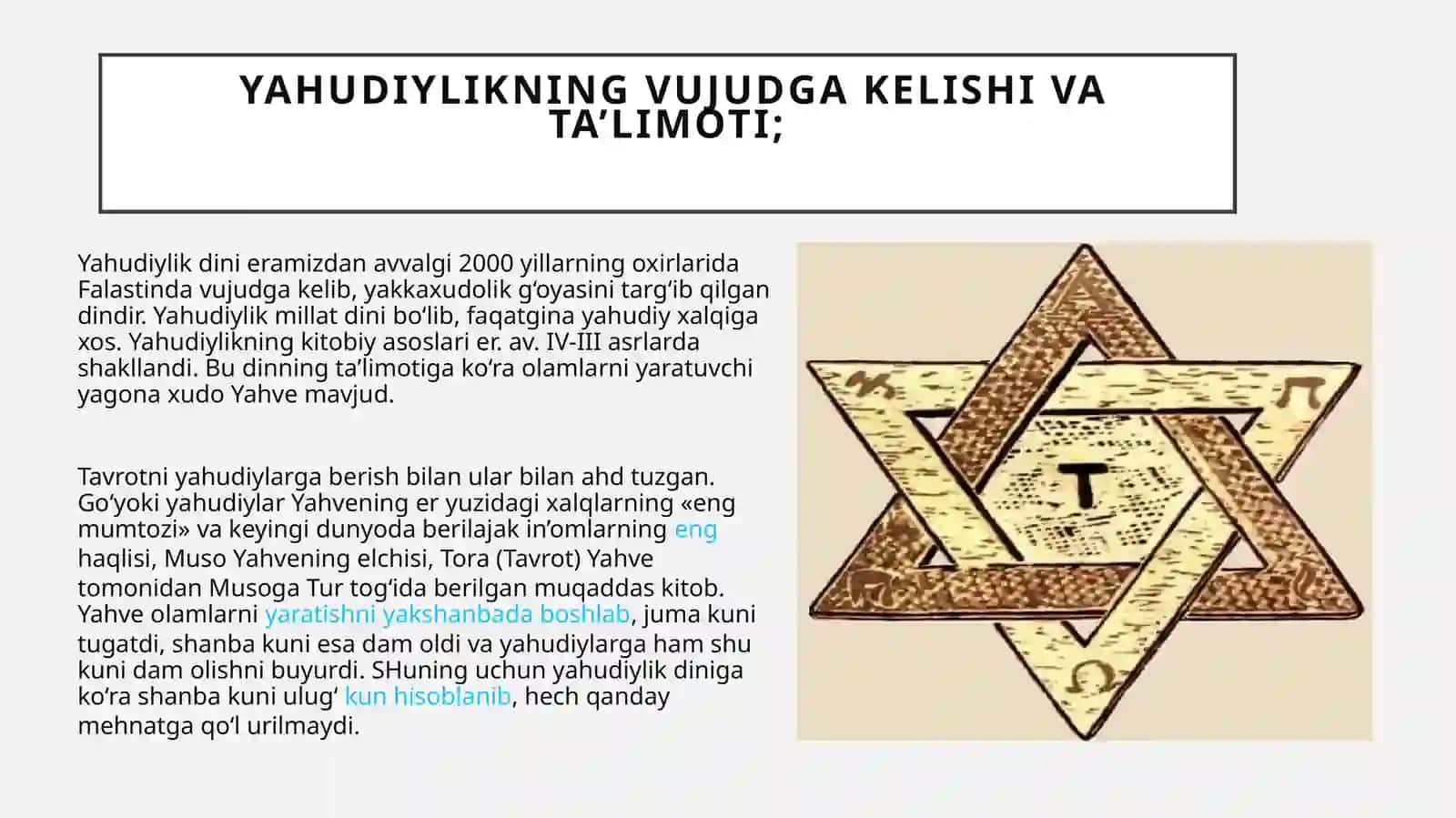 Yahudiylik dini va uning marosimlari 4