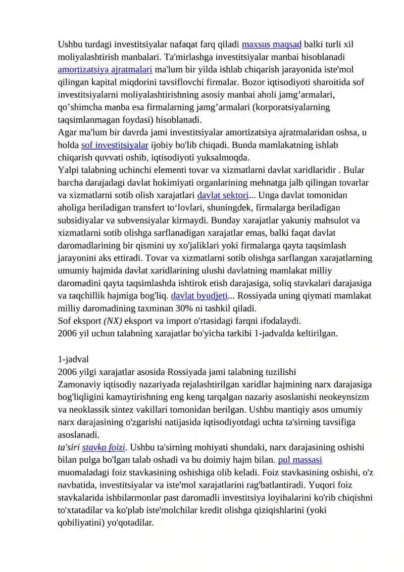 UMUMIY MAKROIQTISODIY MUVOZANAT MODELLARI 4