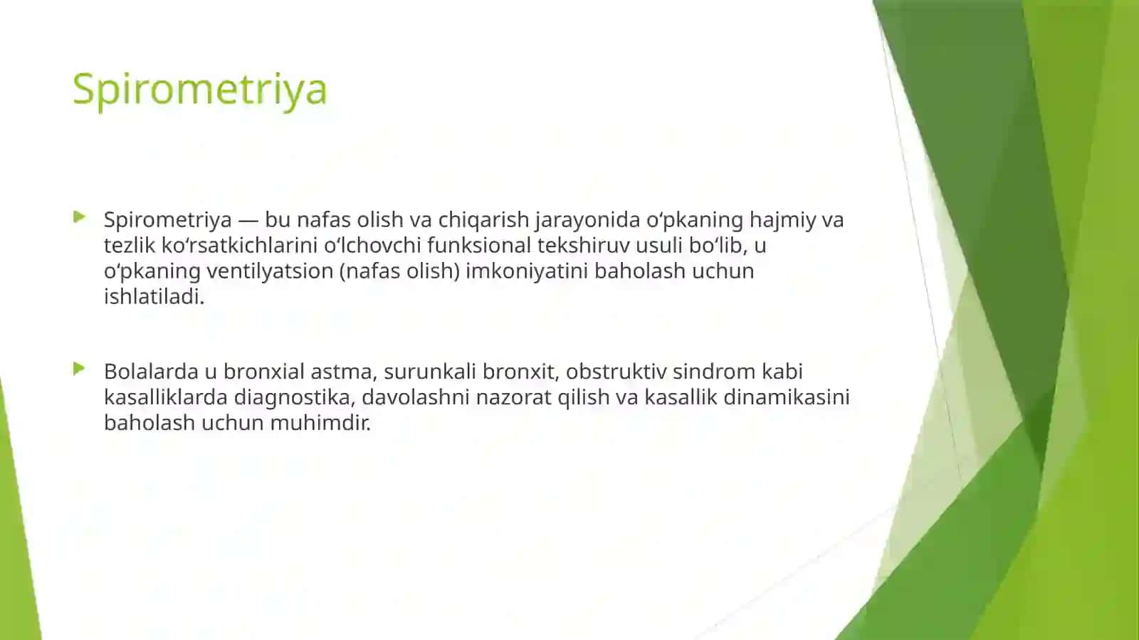 Bolalardan afasa’zolari kasalliklari dagi funksional va instrumental tekshiruvlar (bronxoskopiya, bronxografiya, tomografiya, flyuorografiya): rentgenogrammalar interpretatsiyasi 4