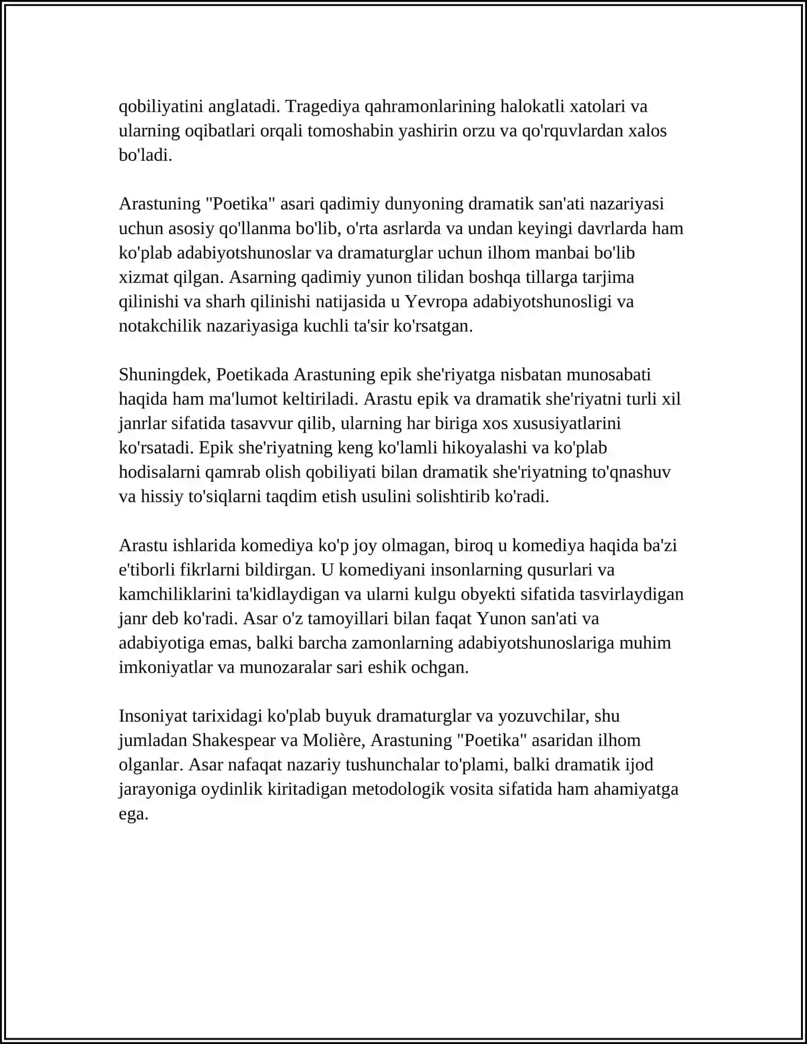 ARASTUNING POETIKA ASARI 4