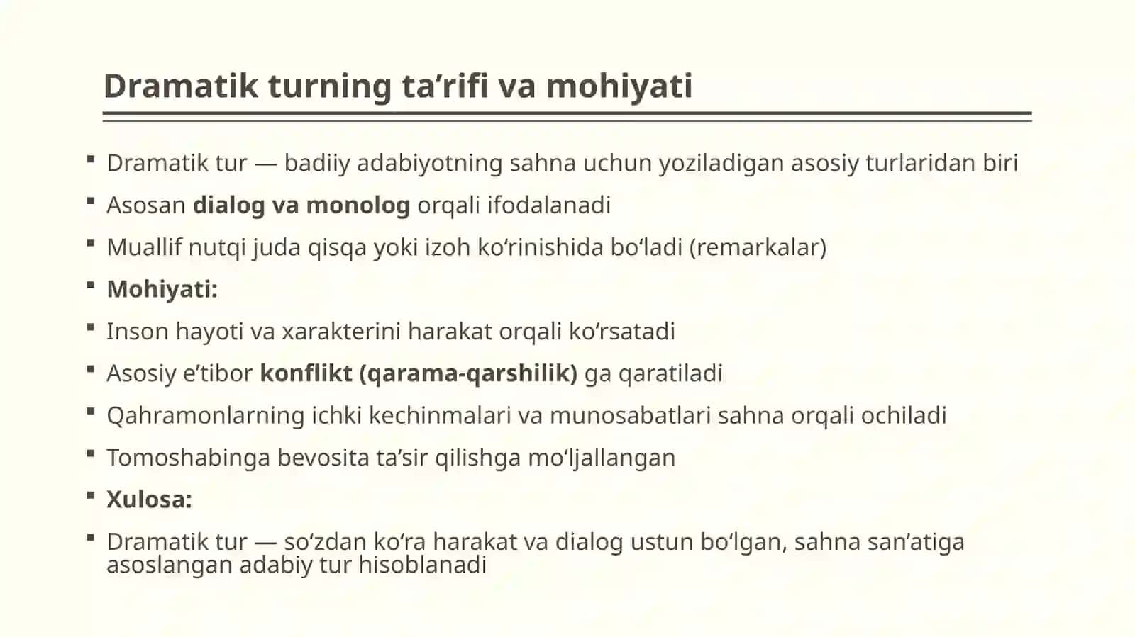 Dramatik tur 4