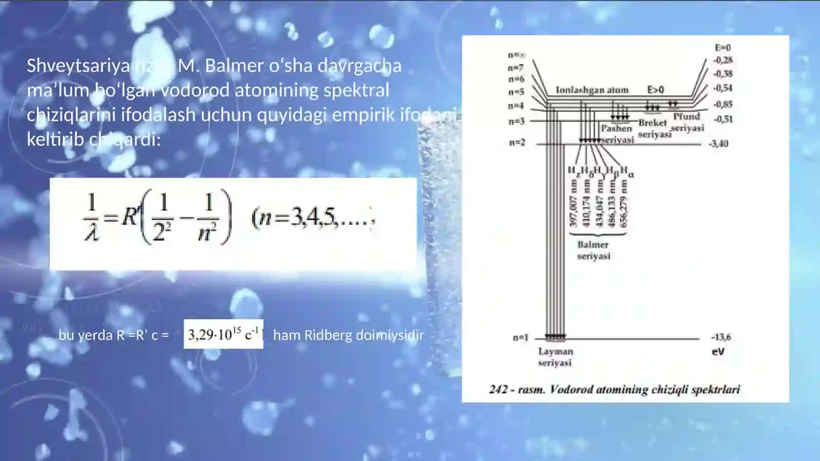 vodorod atomining chiziqli spektrlari 4