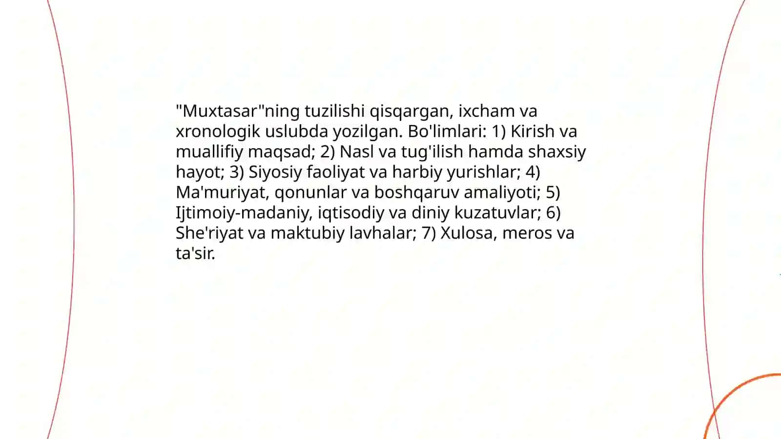 Zahiriddin Muhammad Bobur "Muxtasar" 4