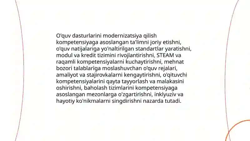 O'zbekiston taraqqiyot strategiyasida ta’lim islohotlari 4
