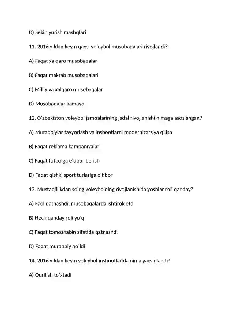 Oʻzbekistonda voleybol rivojlanishi 4