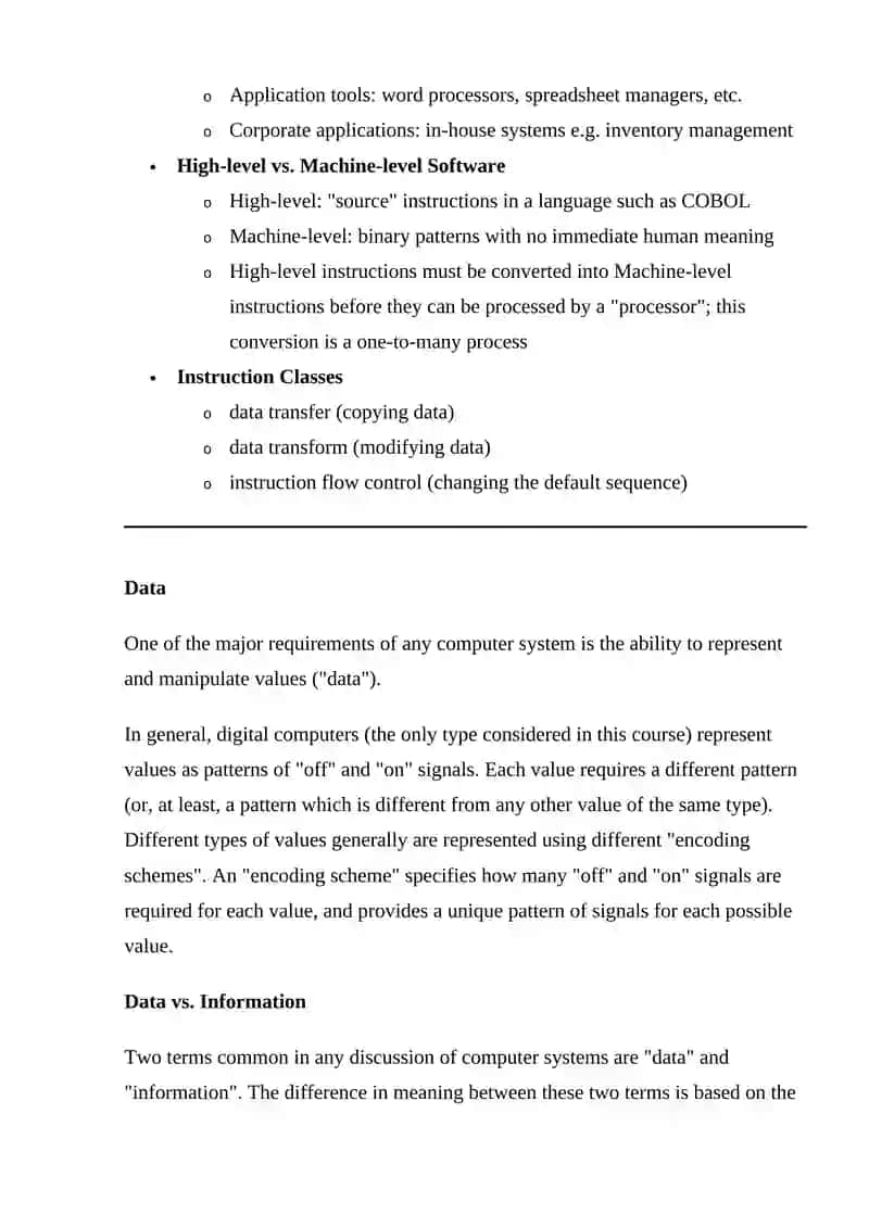 HARDWARE AND SOFTWARE MODELS OF COMPUTER ARCHITECTURE 4