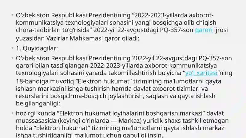 Elektronhukumat tizimi 4