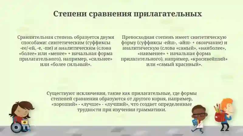Имя Прилагательное 4