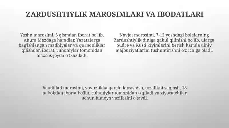 Zardushtiylikning teologik tizimi va diniy marosimlari 4