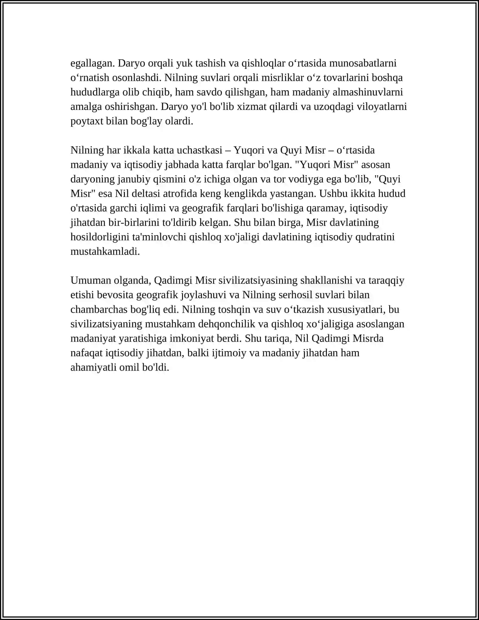 QADIMGI MISRNING ILK SIVILIZATSIYASI HAQIDA 4