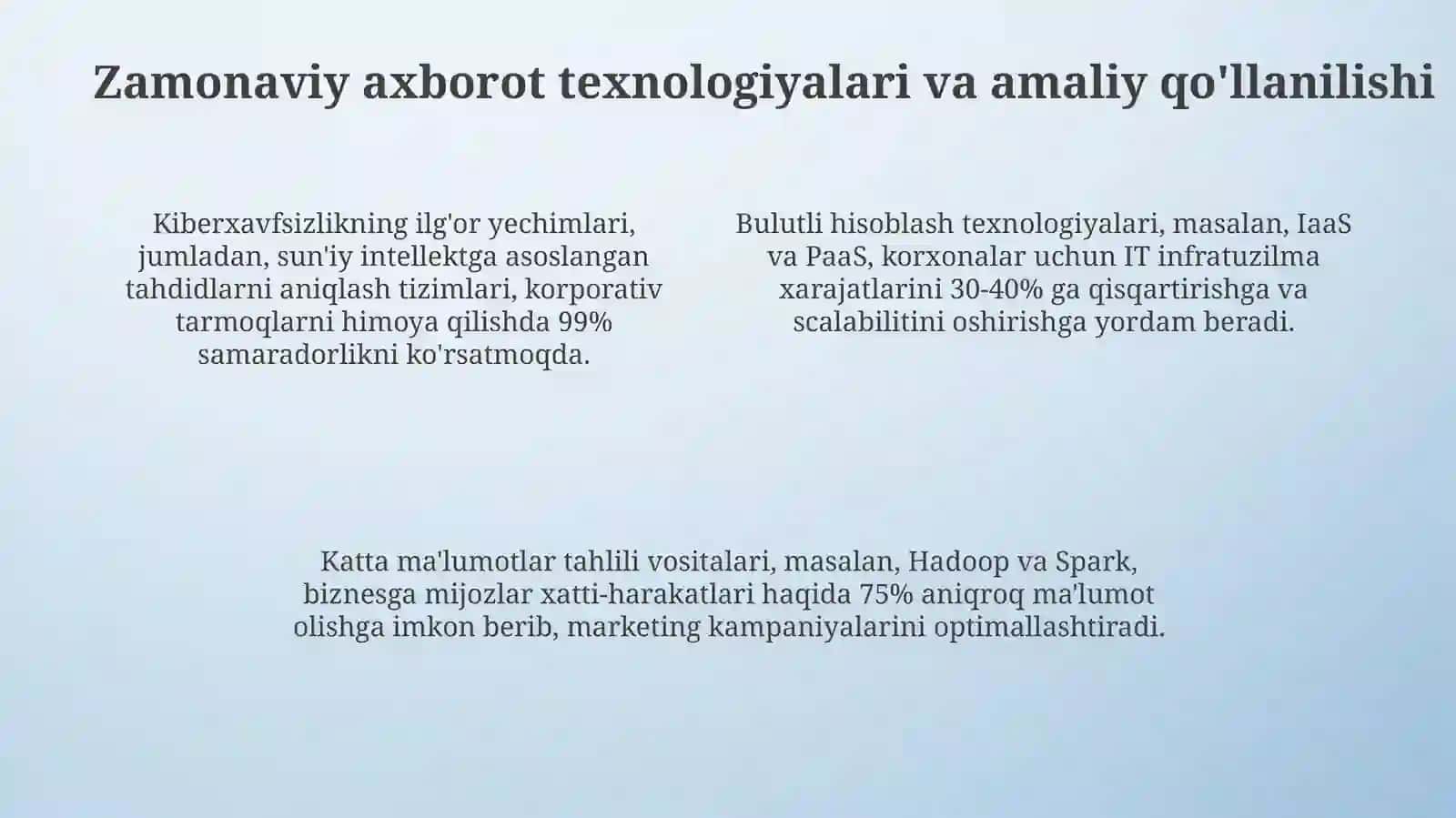 Axborot texnologiyasi 4