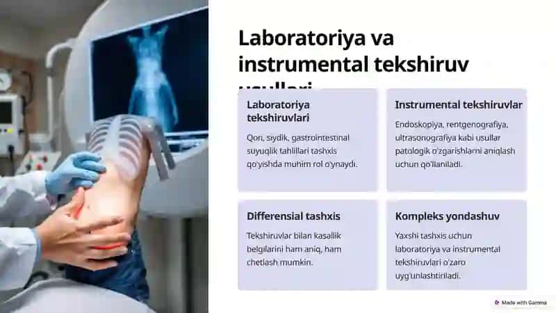 Bolalarda oshqozon ichak tizimi kasalliklarini diagnostikasi va differensial diagnostikasi 4
