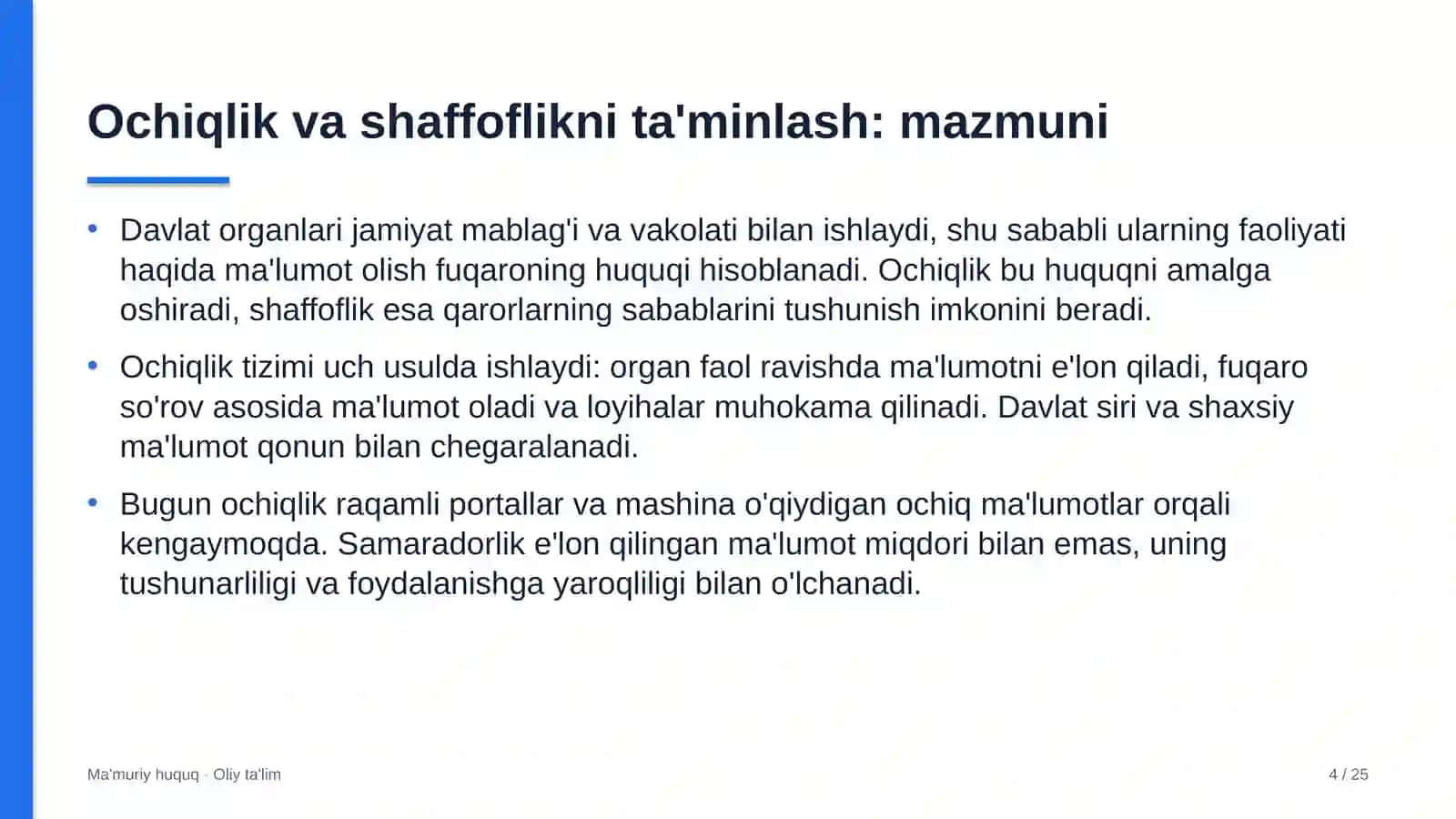 Aviakompaniyalarda ochiqlik va shaffoflikni ta'minlash 4