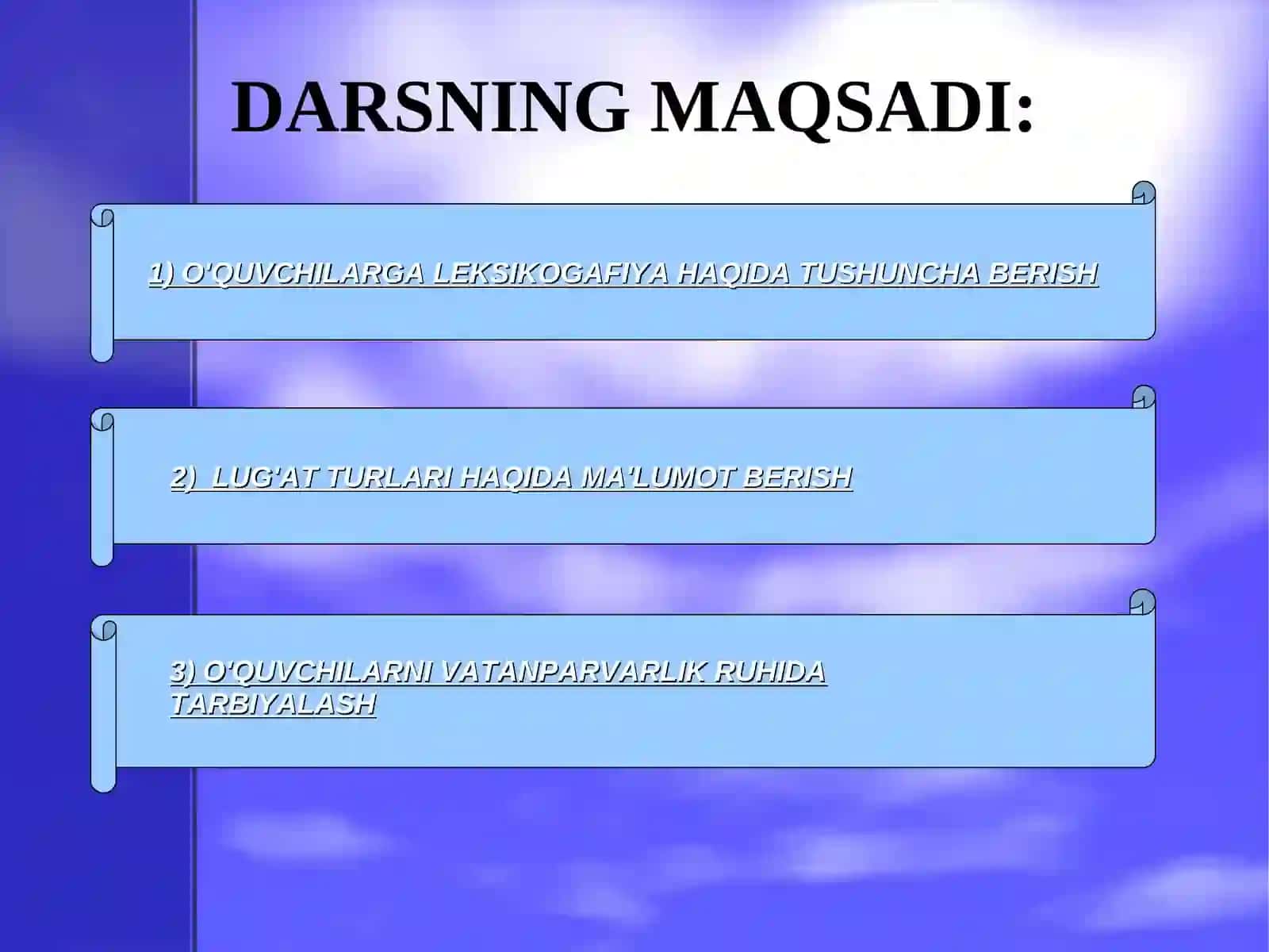 O'ZBEK LEKSIKOGRAFIKASI HAQIDA MA'LUMOT 4