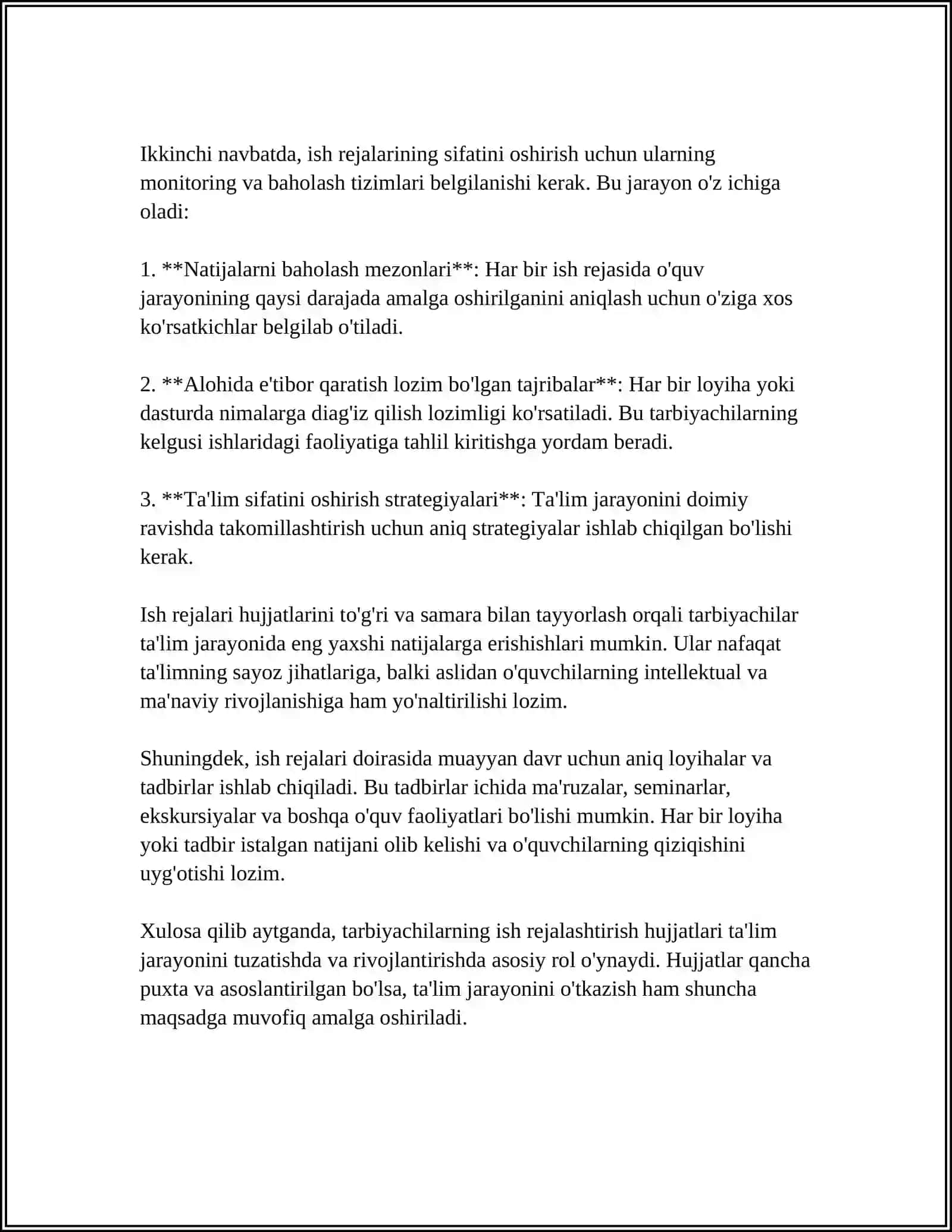 TARBIYACHINING ISH HUJJATLARI NAMUNA ASOSIDA TOLDIRISH 4