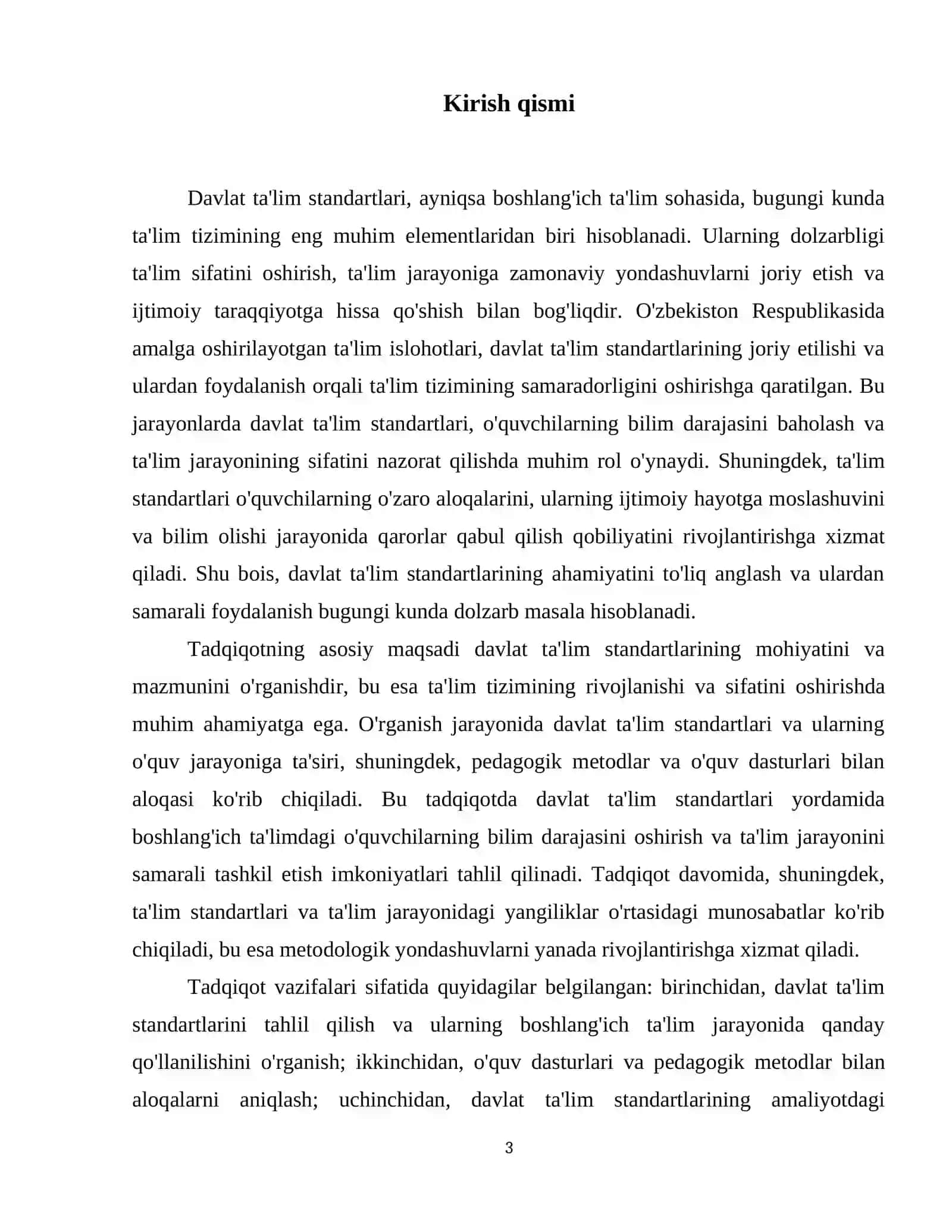 Davlat talim standartlari(Boshlangʻich talim) ning mohiyati va mazmuni 4