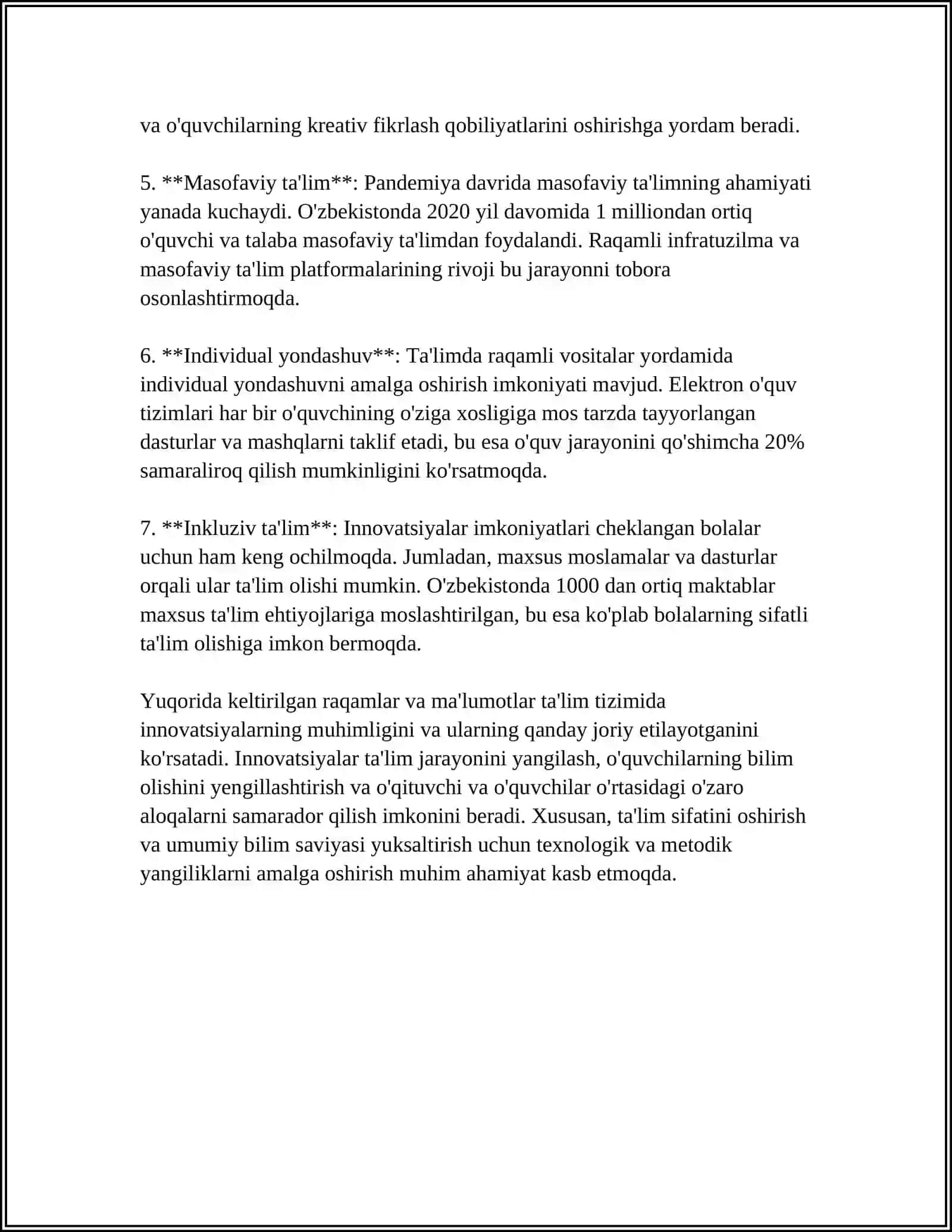 MUSTAQIL ISH Mavzu: TALIMIY FAOLIYATLAR UCHUN KORGAZMALAR TAYYORLASH 4
