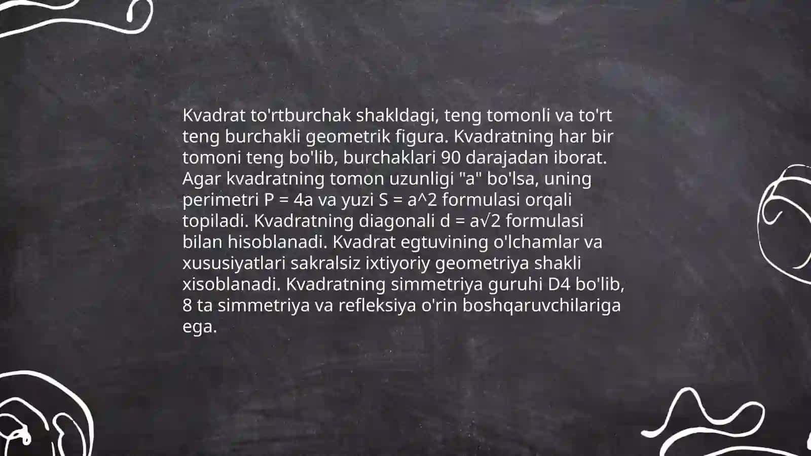 Geometrik figuralar 4