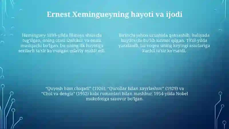 "Chol va dengiz" 4
