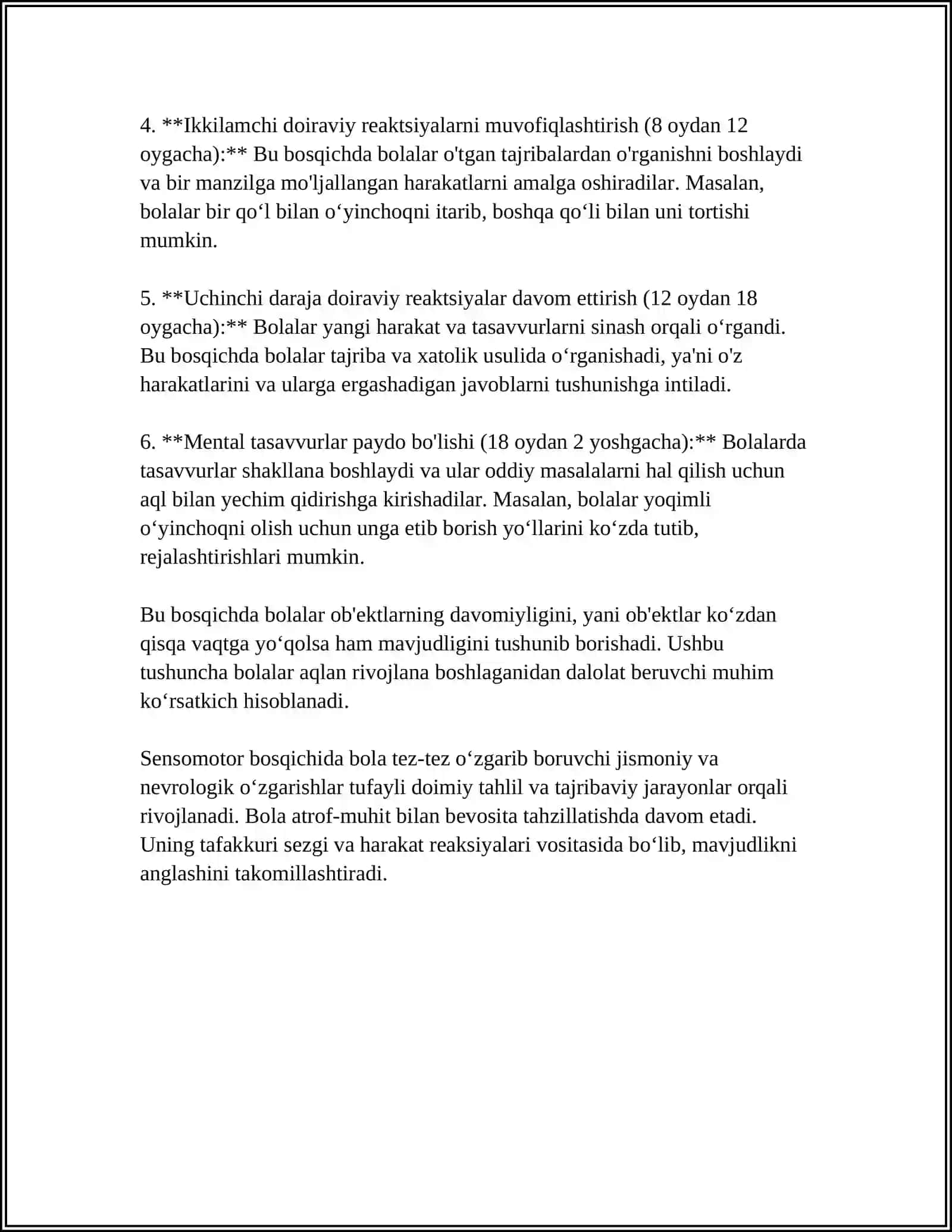 TAFAKKUR RIVOJLANISHINING ASOSIY BOSQICHLARI 4