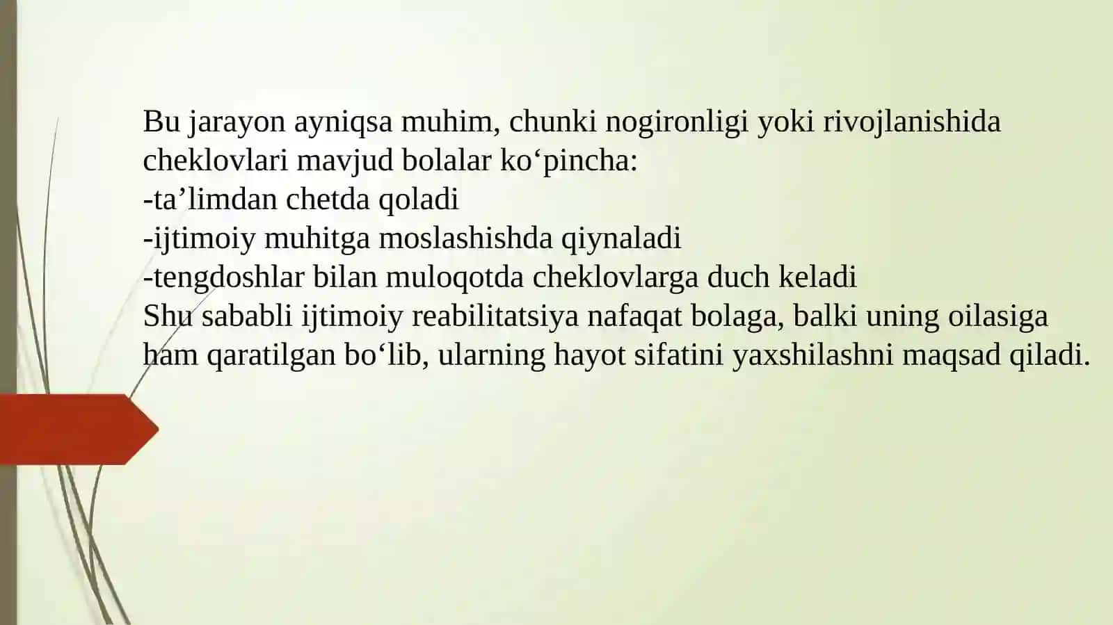 Salomatligida muammosi mavjud bolalarni ijtimoiy reabilitatsiya qilish tizimi va amaliy mexanizmlari 4