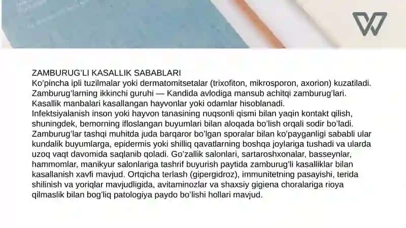 Zamburug‘li kasalliklar 4