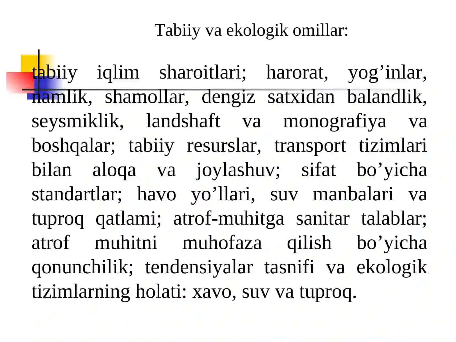 EKOLOGIK TAHLIL (2-SOAT) 4