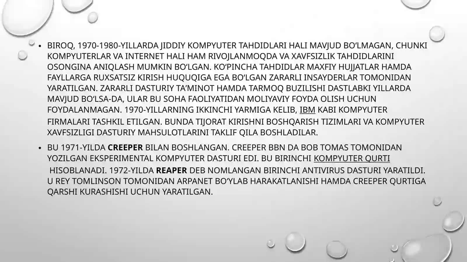 BLOKCHEYNDA TARMOQ XAVFSIZLIGI MASALALARI 4