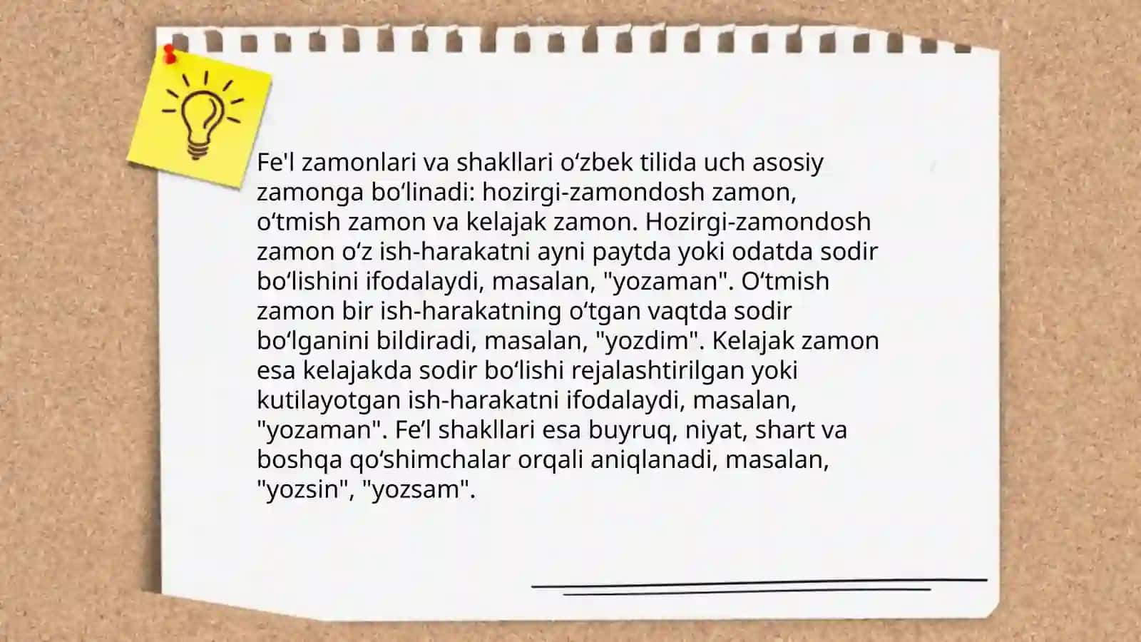 Tilni grammatik qonuniyatlarini oʻzlashtirish 4