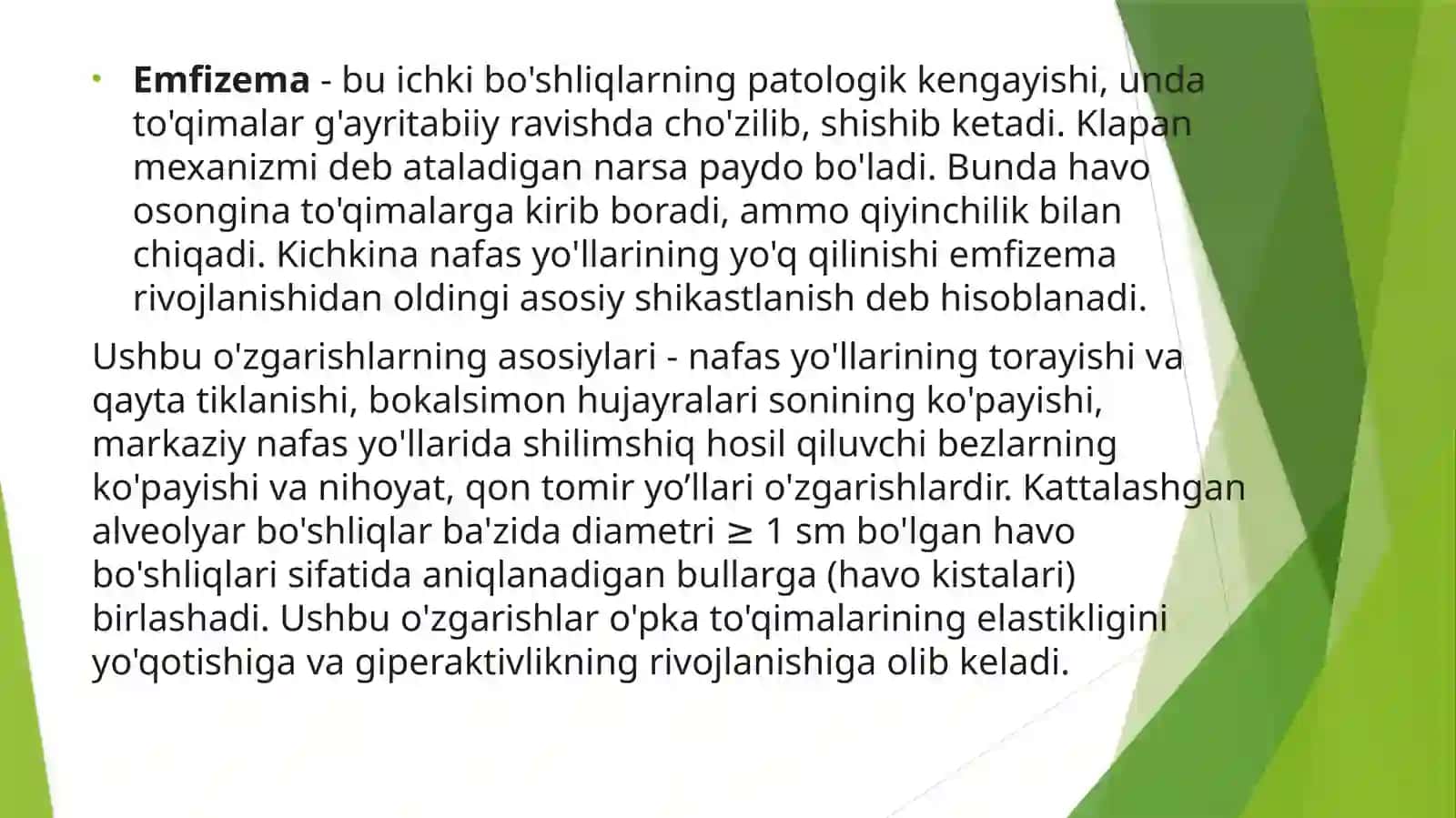 Surunkali obstruktiv o'pka kasalligi 4